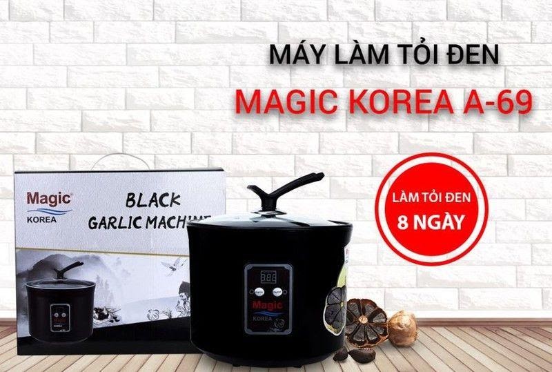 máy làm tỏi đen magic korea