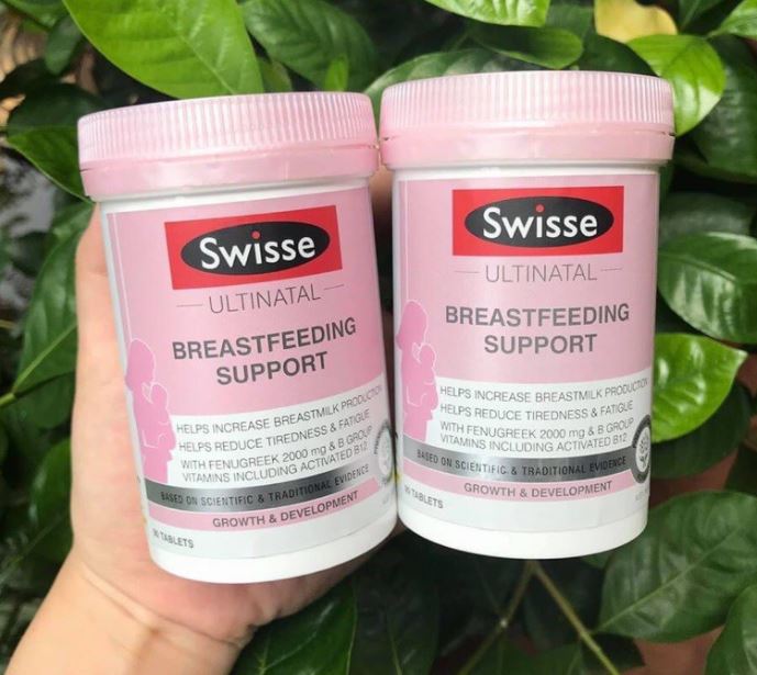 viên uống lợi sữa swisse ultinatal breastfeeding support
