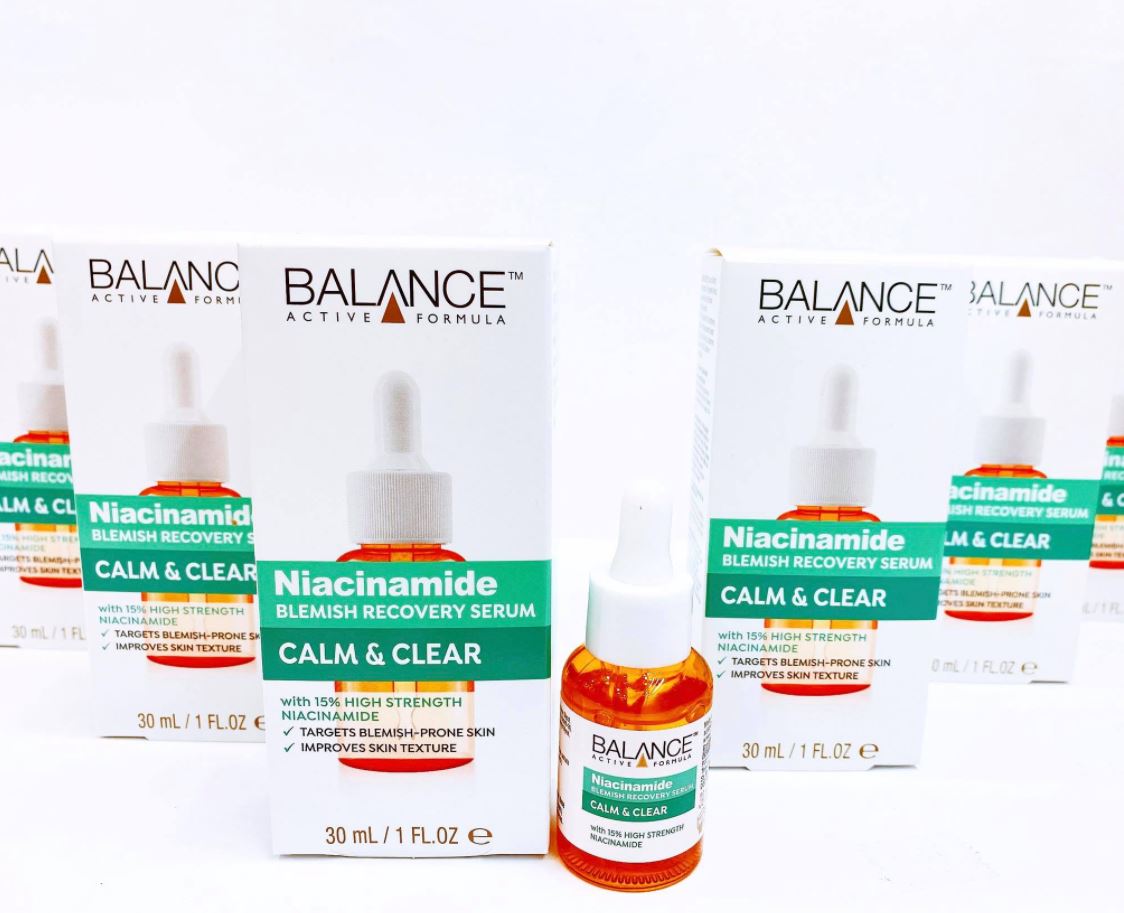 balance active skincare niacinamide blemish recovery serum 4
