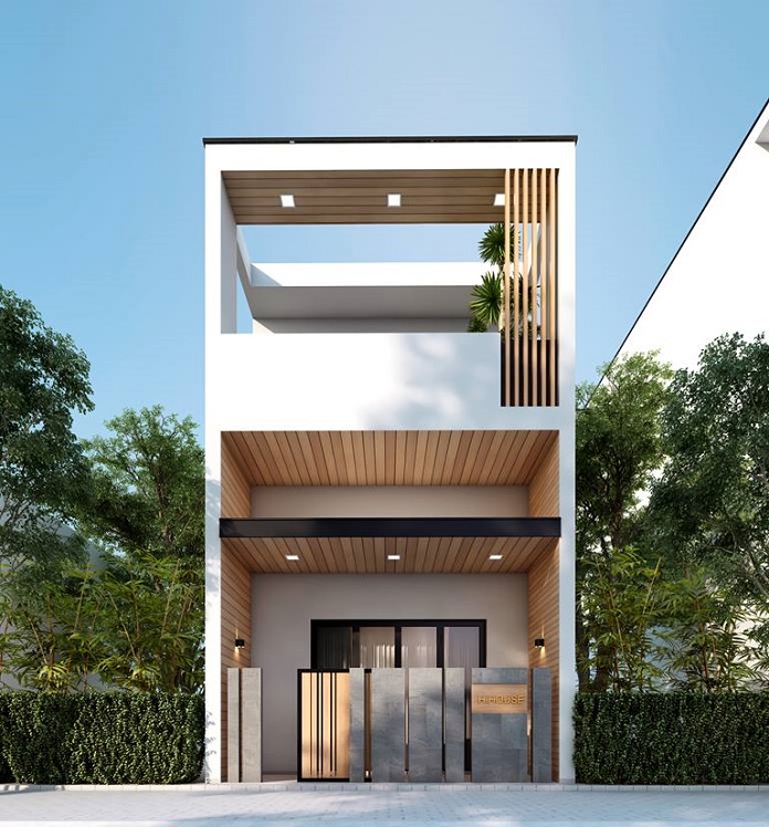 10+ Mẫu thiết kế nhà 2 tầng có gác lửng đẹp, hiện đại nhất 2023