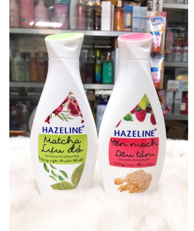 Review sữa dưỡng thể hazeline có những loại nào? dùng tốt không?