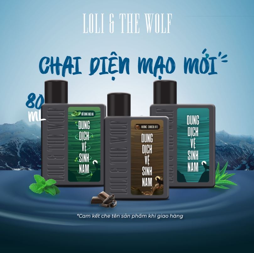 Dung dịch vệ sinh nam giới Loli The Wolf 6