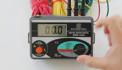 máy đo điện trở đất kyoritsu 1